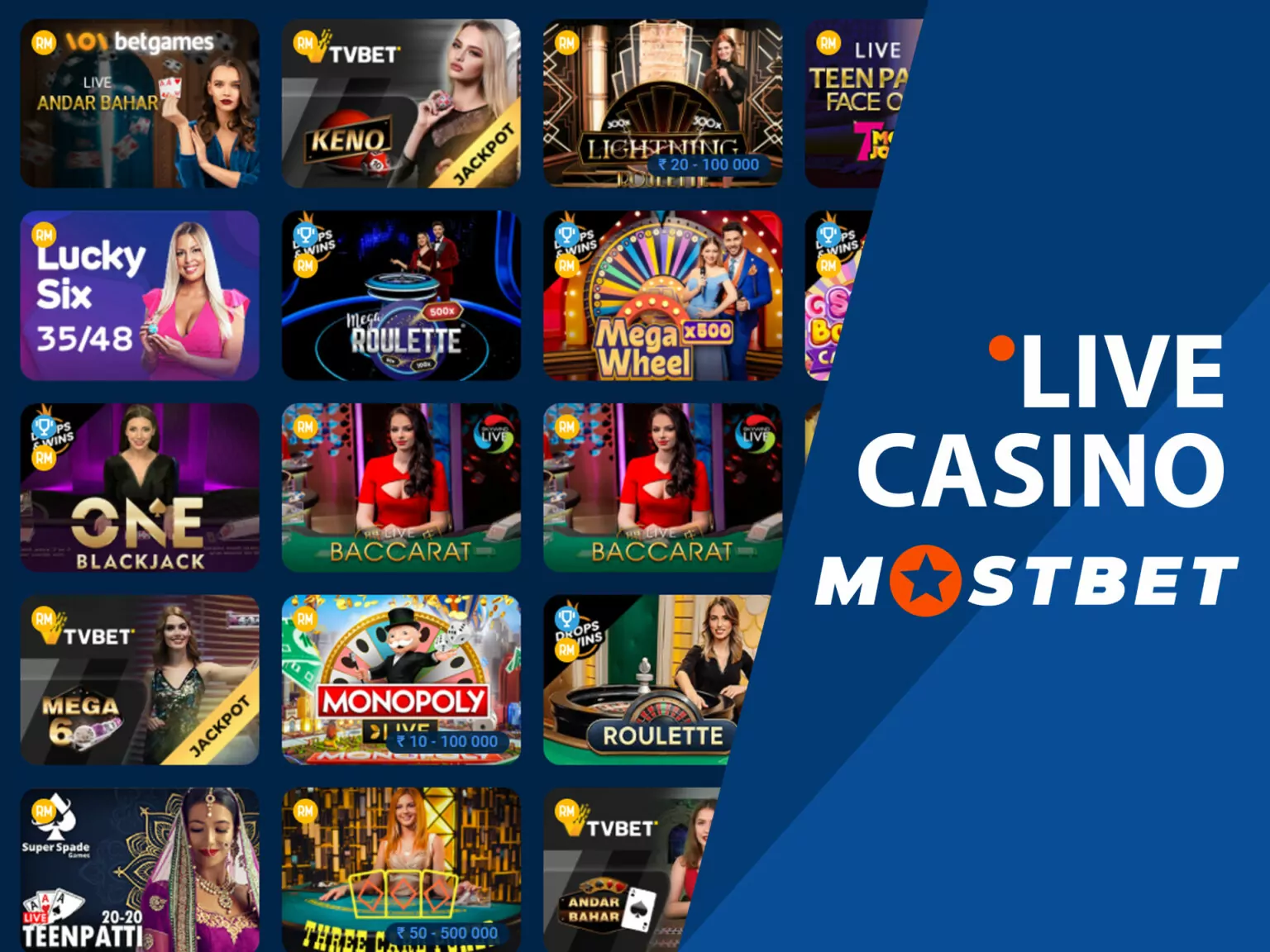 Mostbet Casino: Online Games, Live Casino, Bonus INR 34,000