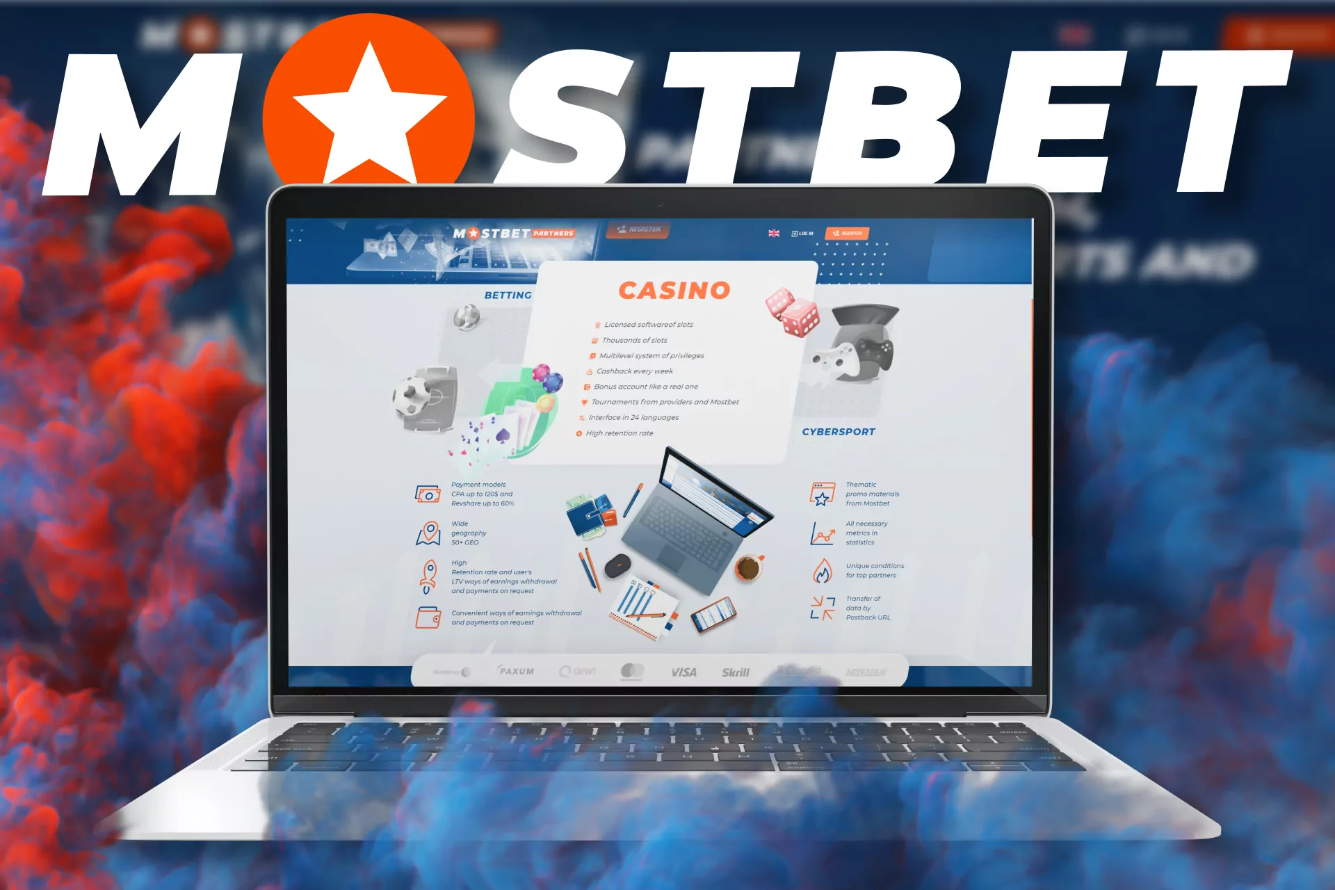 Mostbet offers several profitable types of affiliate program.