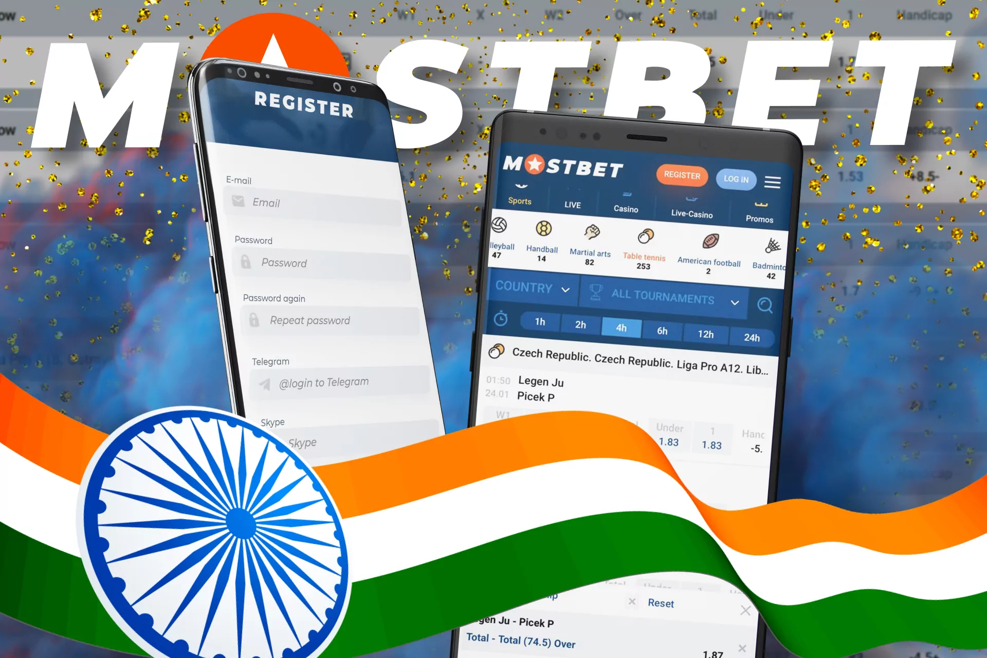 Check the list of benefits for Indian users of the Mostbet app.
