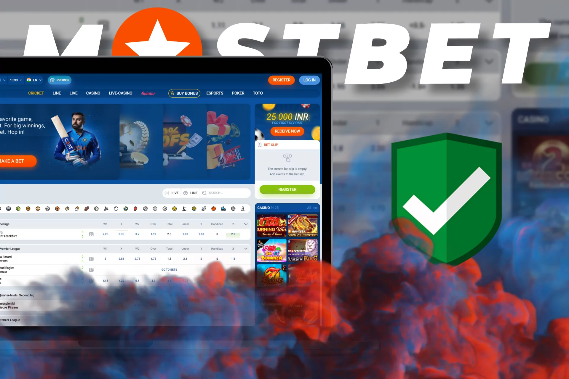 Mostbet is safe for players, all personal data will be safe and secure.