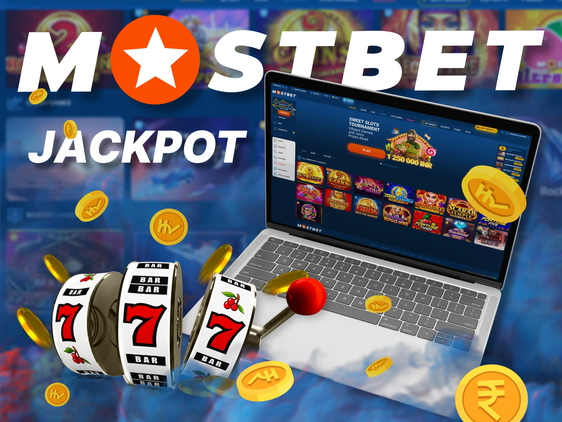 Take the Jackpot at Mostbet Casino.