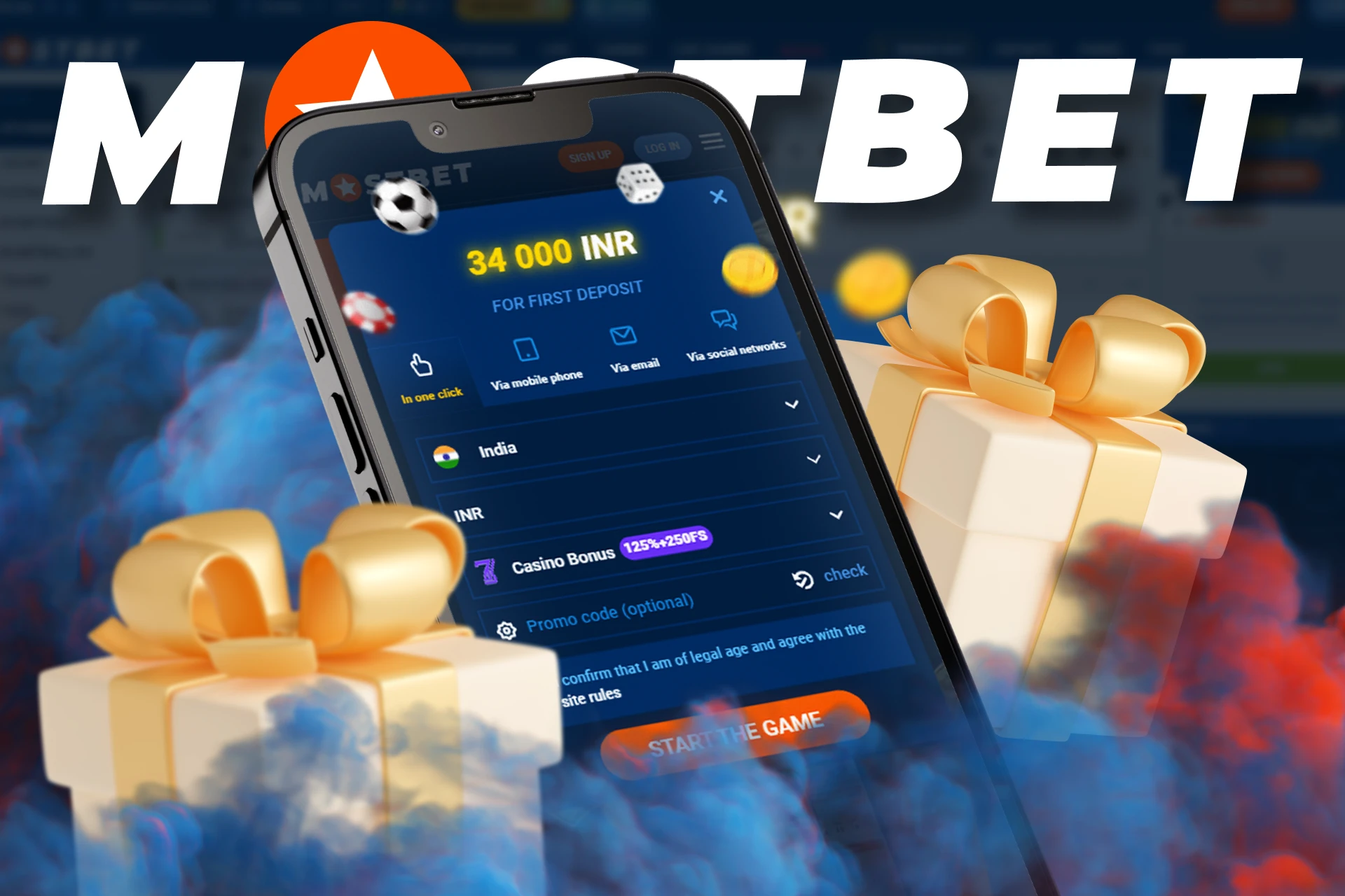 Get up to 125% bonus on your first deposit to bet more and win more.
