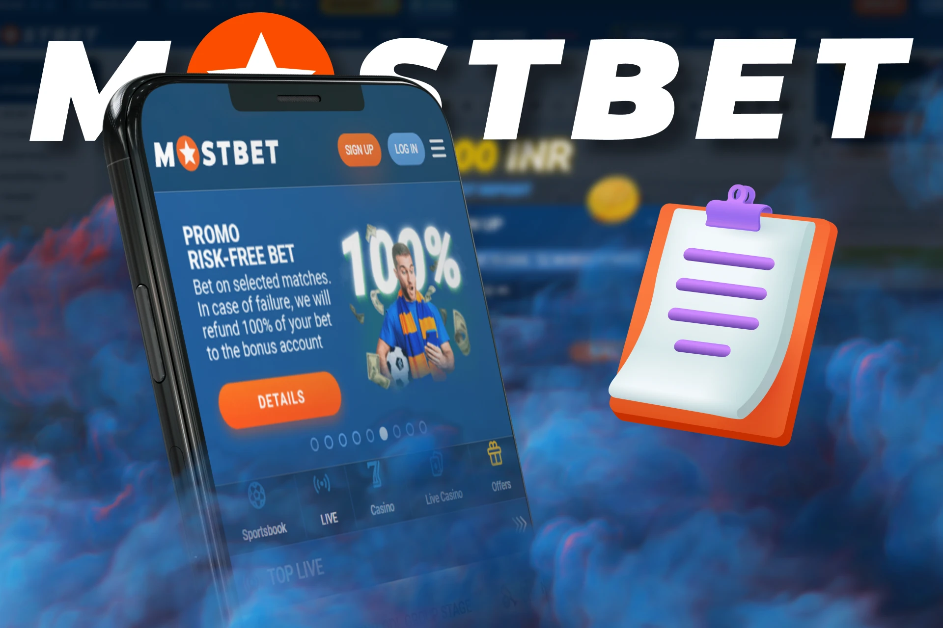 Read these rules to start betting on Mostbet through the app.