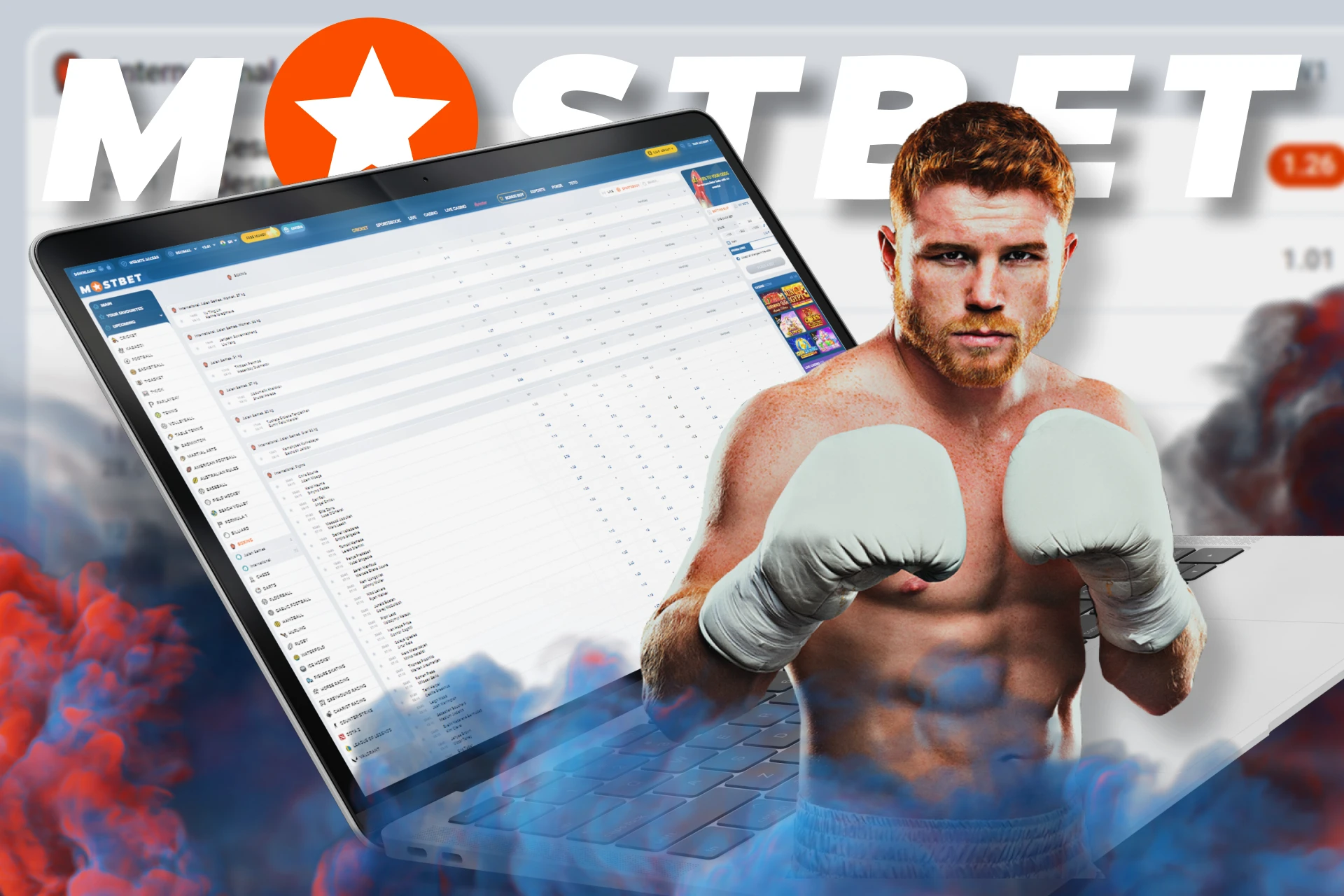 Bet Online on Boxing at Mostbet.
