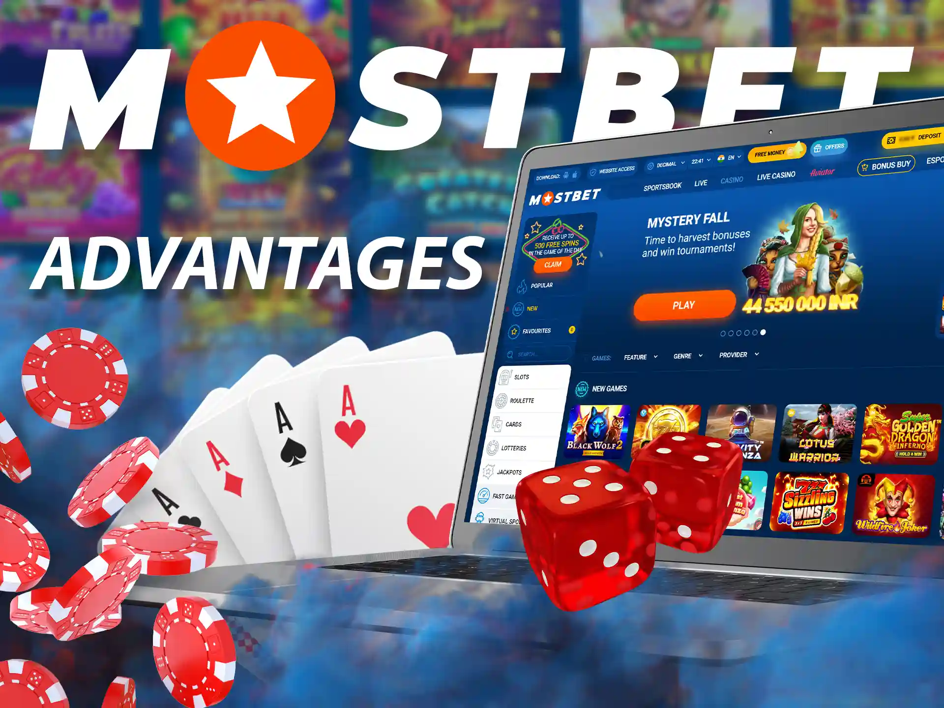 Mostbet Casino has many advantages for its players.