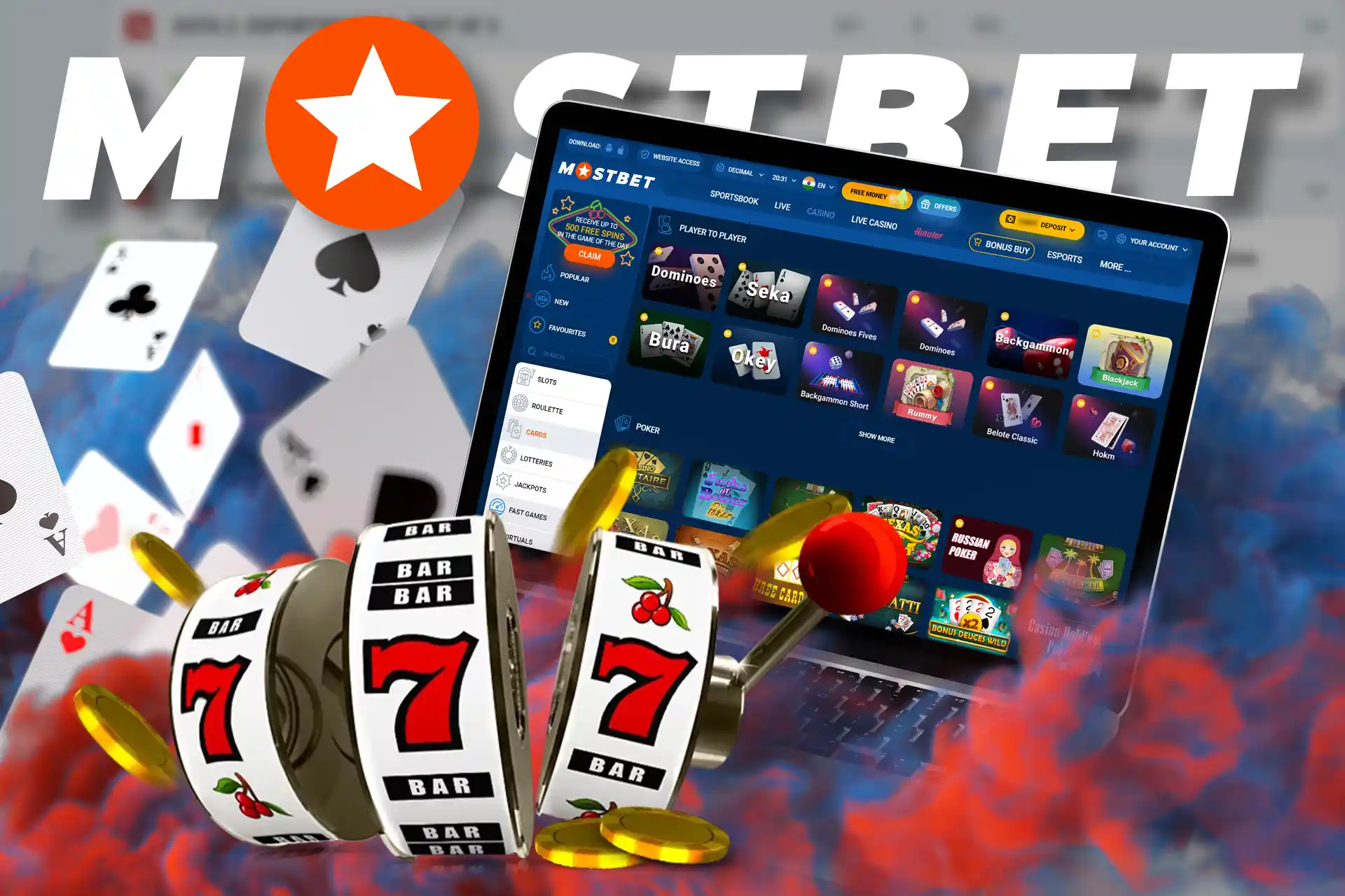 At Mostbet, get special bonuses for profitable casino play.