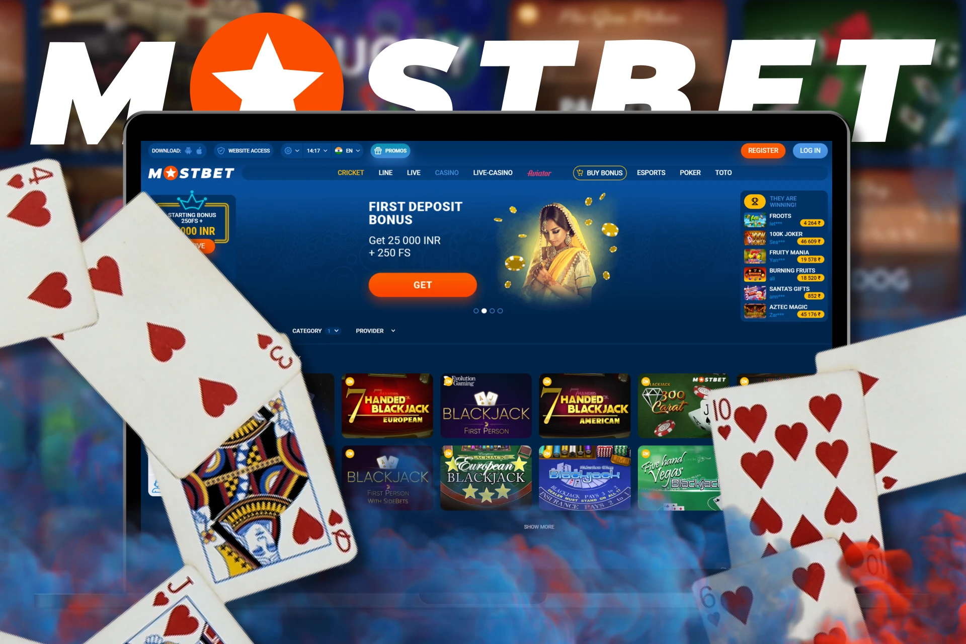 Learn the features of European Blackjack and play it at Mostbet.