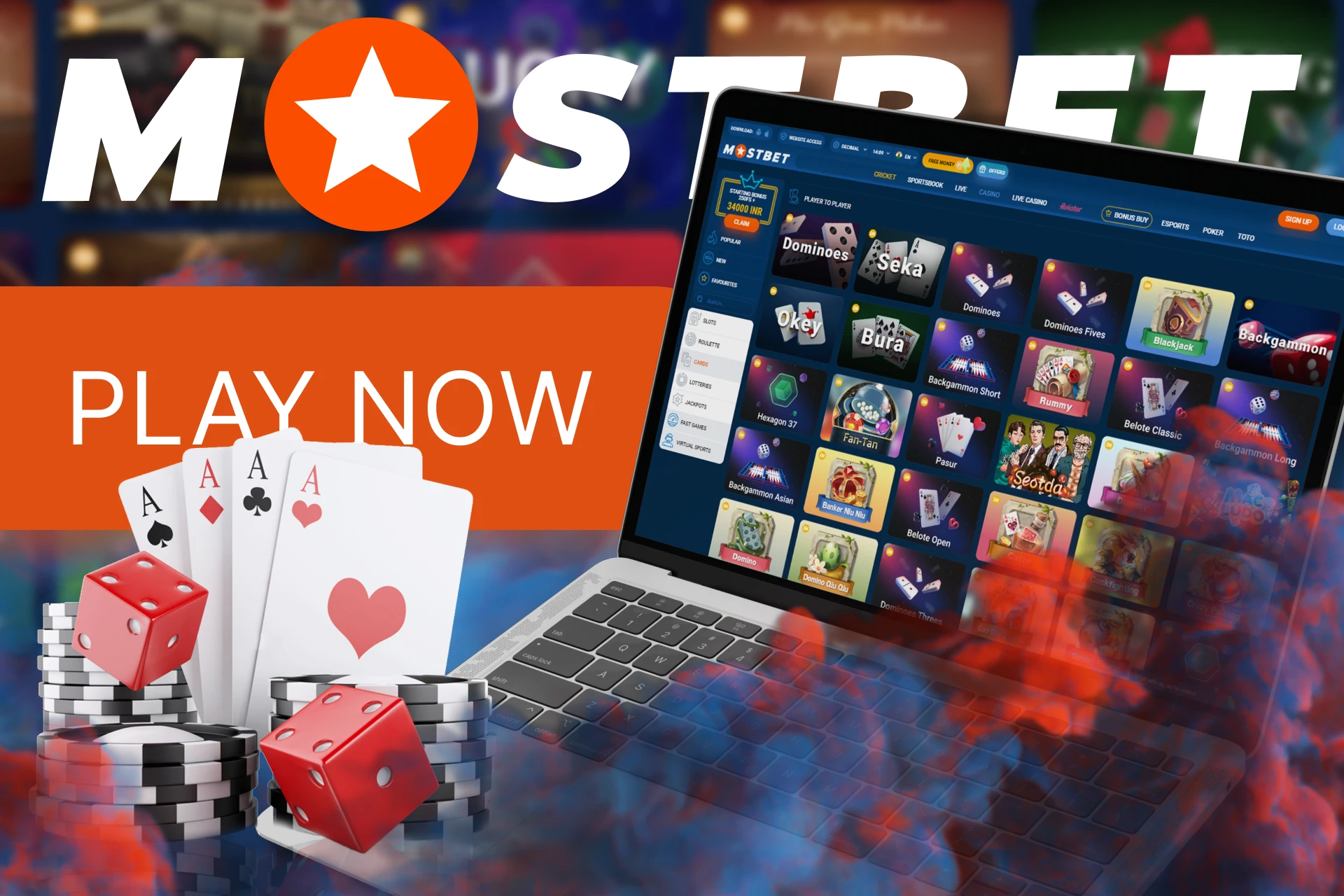 Try playing card games player to player at Mostbet.