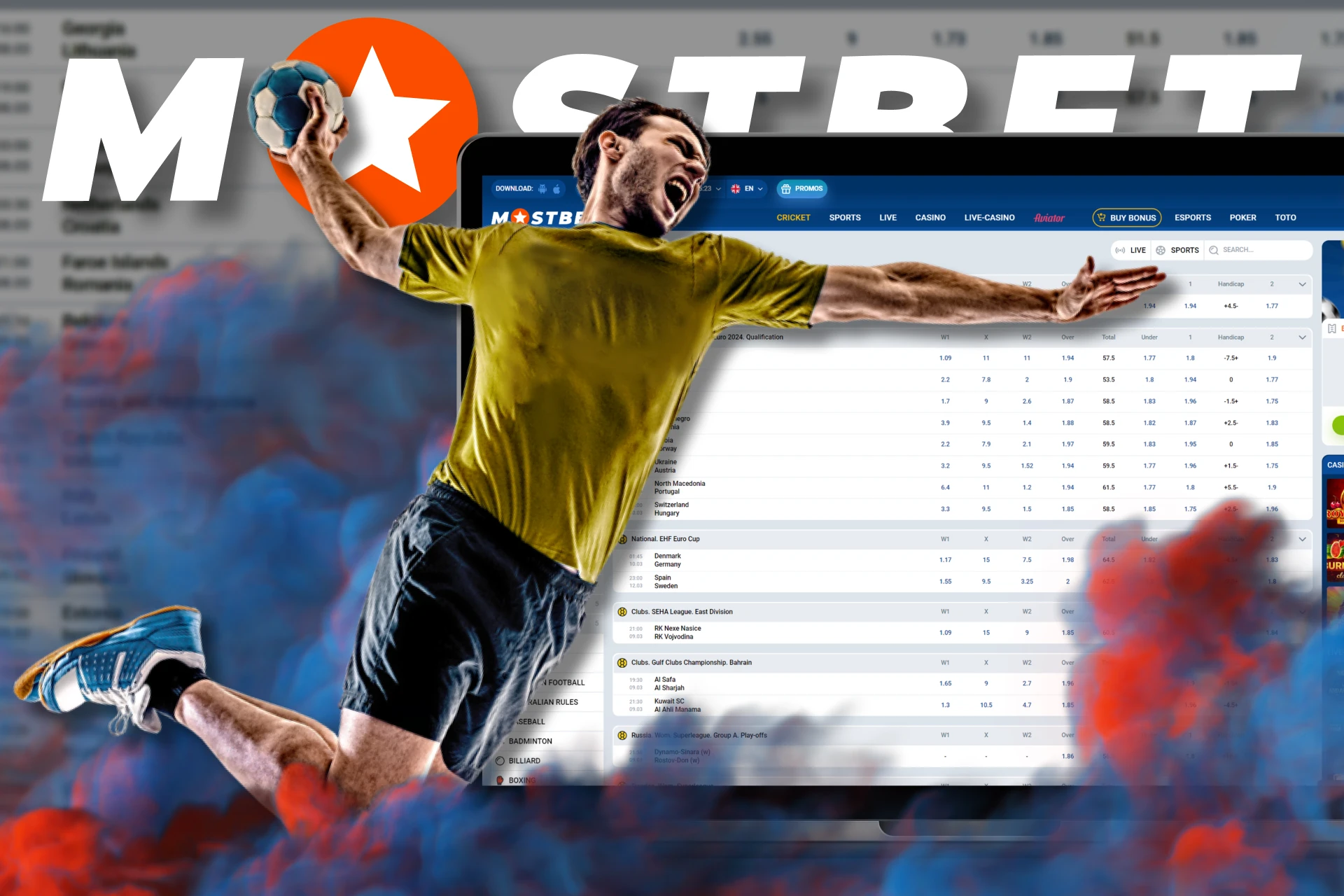 At Mostbet, try these tips to win in handball betting.