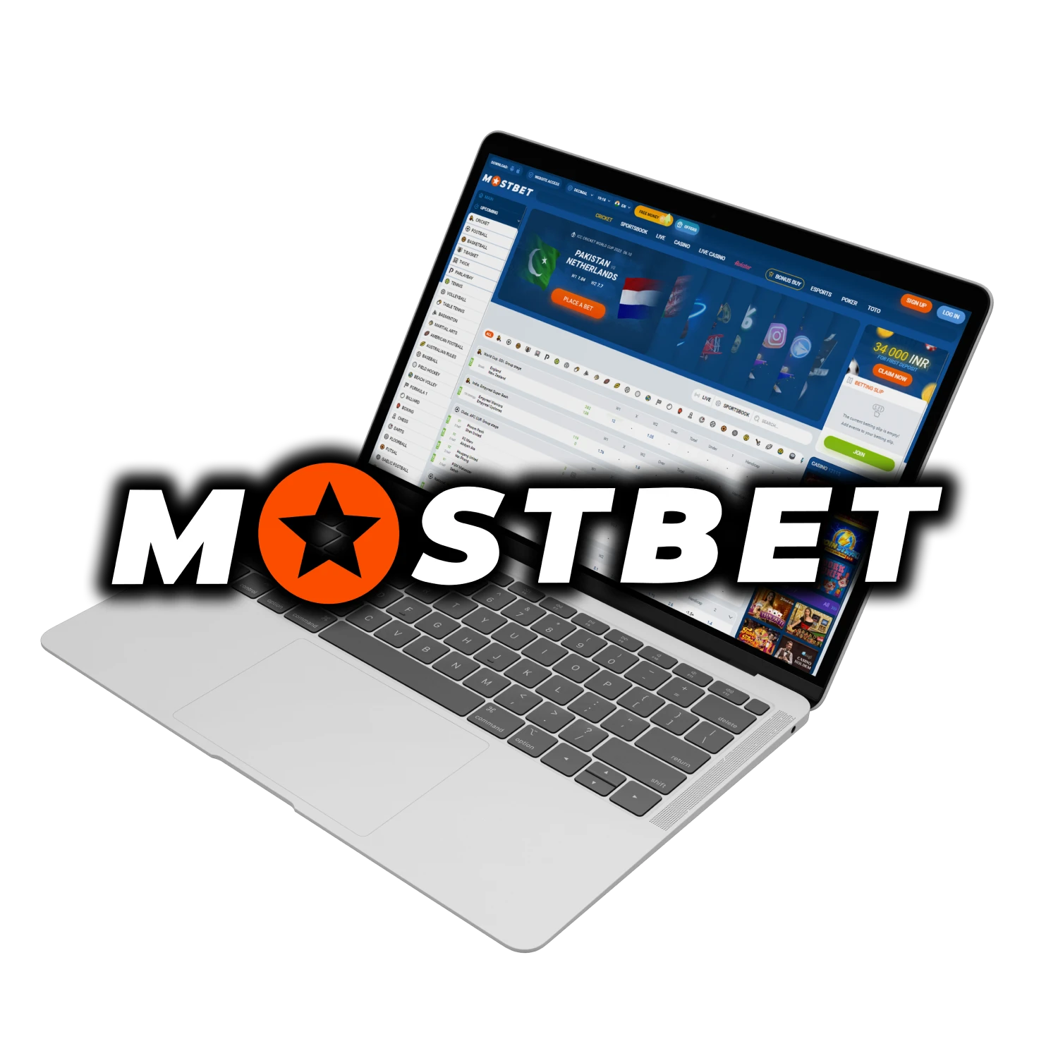 With Mostbet, make bets using a convenient application on your personal computer.