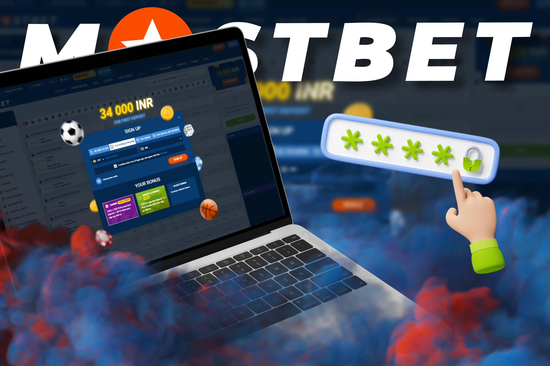 Follow our tips and you will have no problems with Mostbet registration.