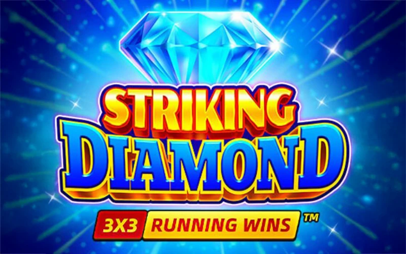 Collect winning combinations in the Striking Diamond slot game from Mostbet Casino.