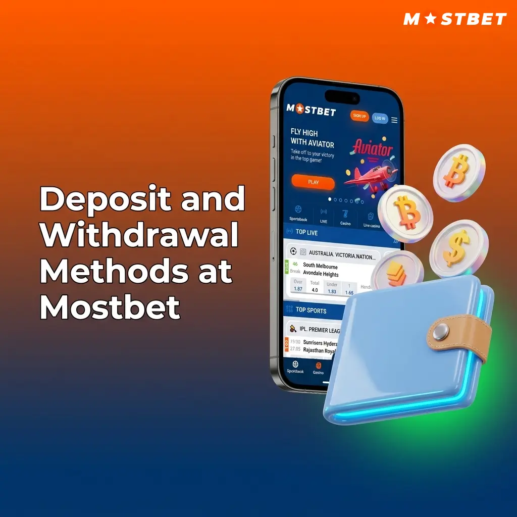 Mostbet deposit and withdrawal methods including UPI, IMPS, Paytm, Skrill, crypto, and Visa for Indian players