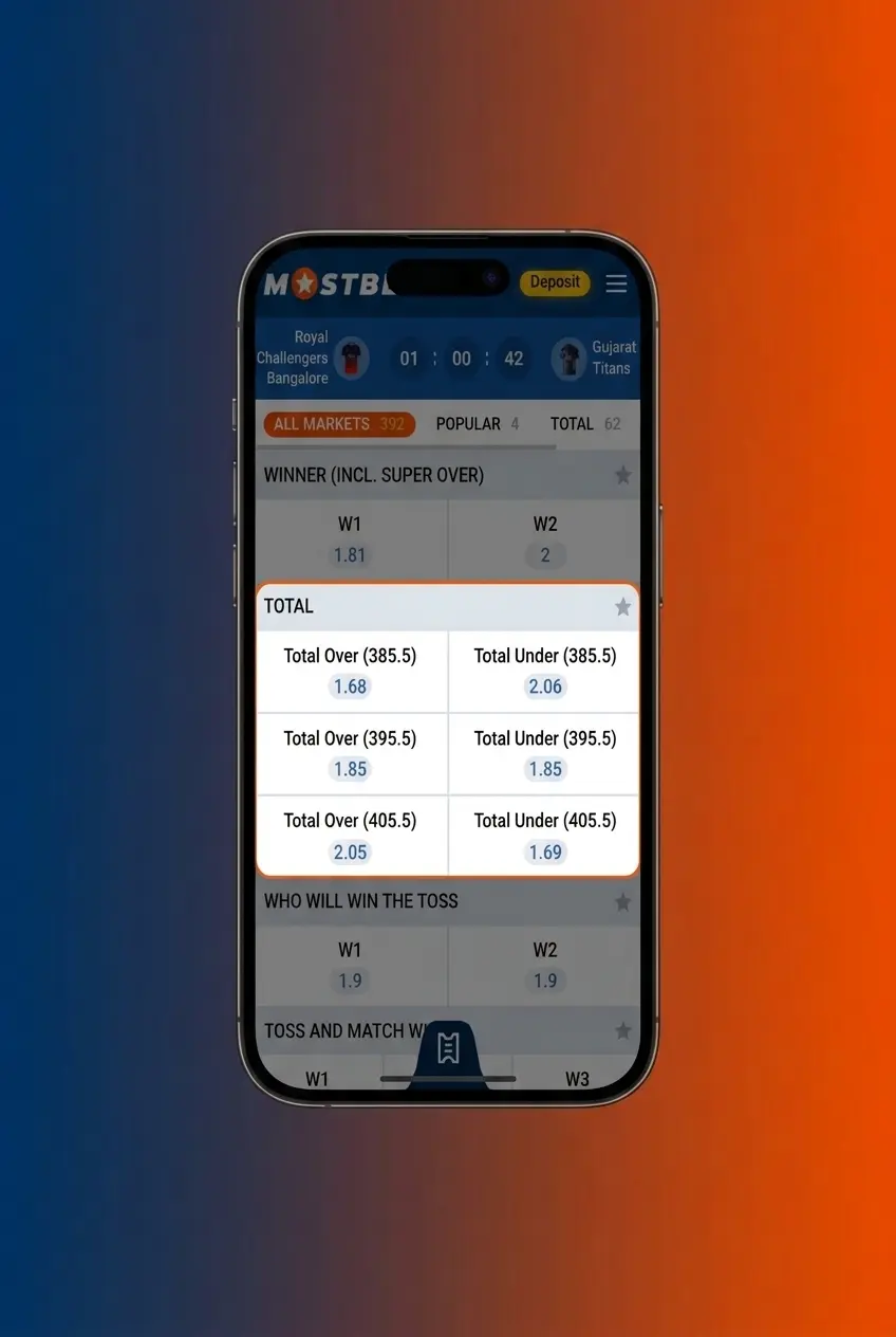 Step-by-step guide to starting cricket betting on Mostbet with registration, deposit, and placing a bet in INR