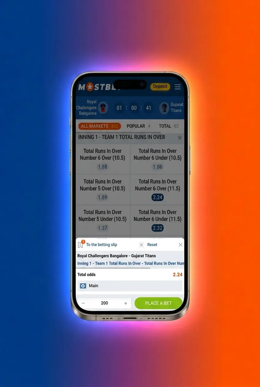 Step-by-step guide on how to start football betting on Mostbet with registration, deposit, and bet placement instructions