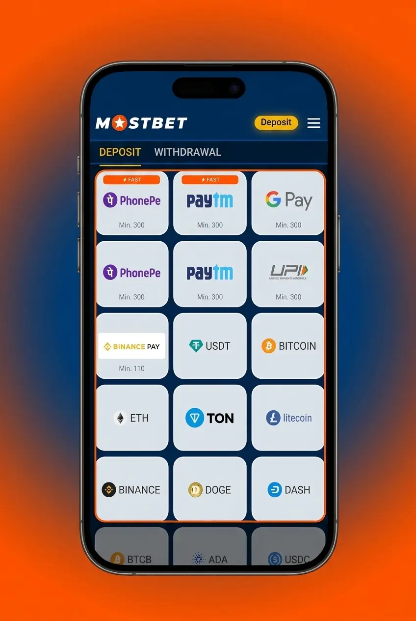 Step-by-step guide on how to use Mostbet bonus code during registration and deposit in India