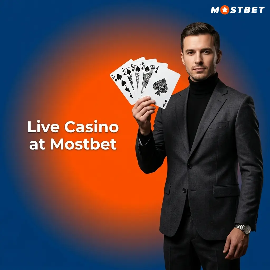 Mostbet live casino with real dealers streaming HD video of roulette, blackjack, and Teen Patti tables