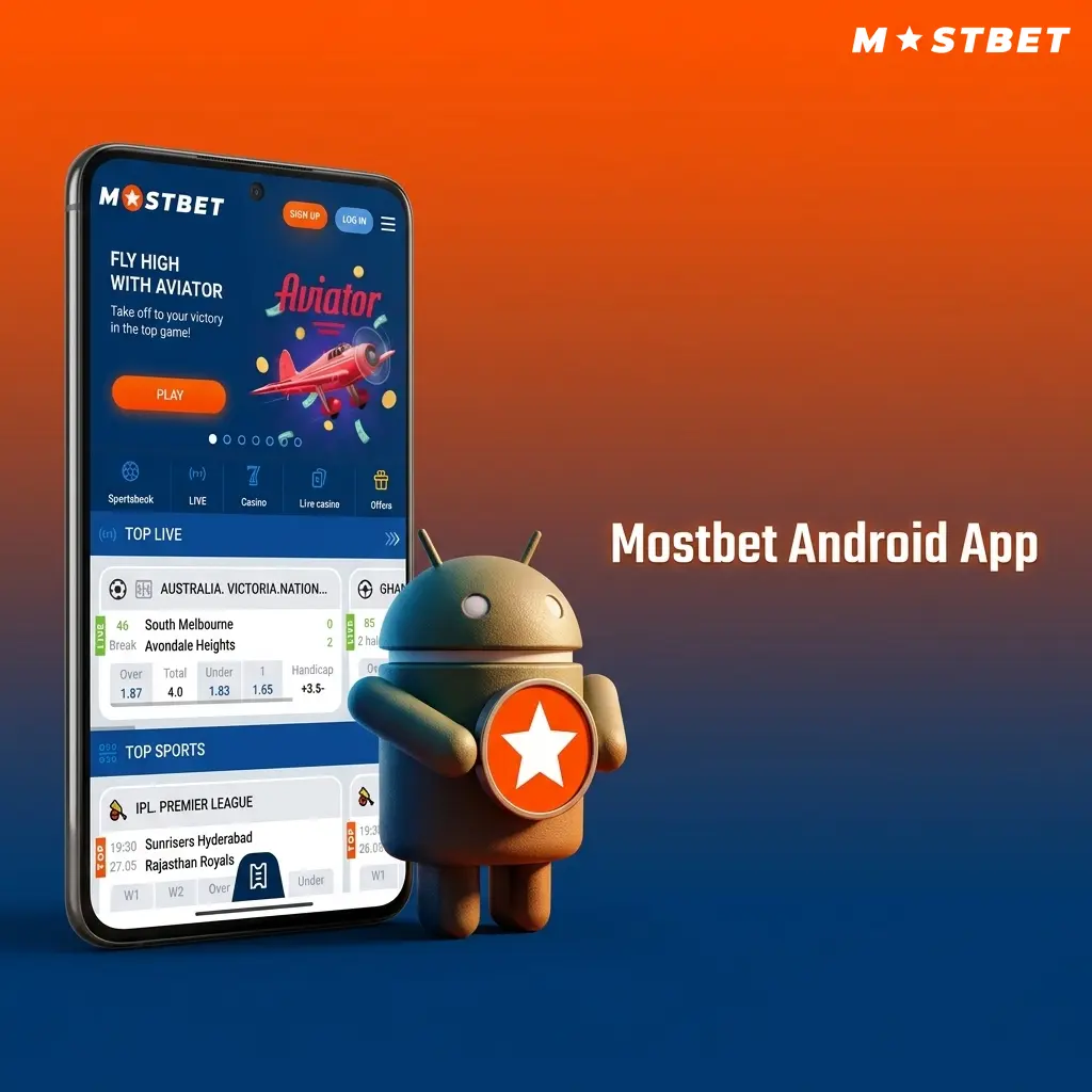 Mostbet Android app APK download and installation guide for devices running Android 5.0 or higher