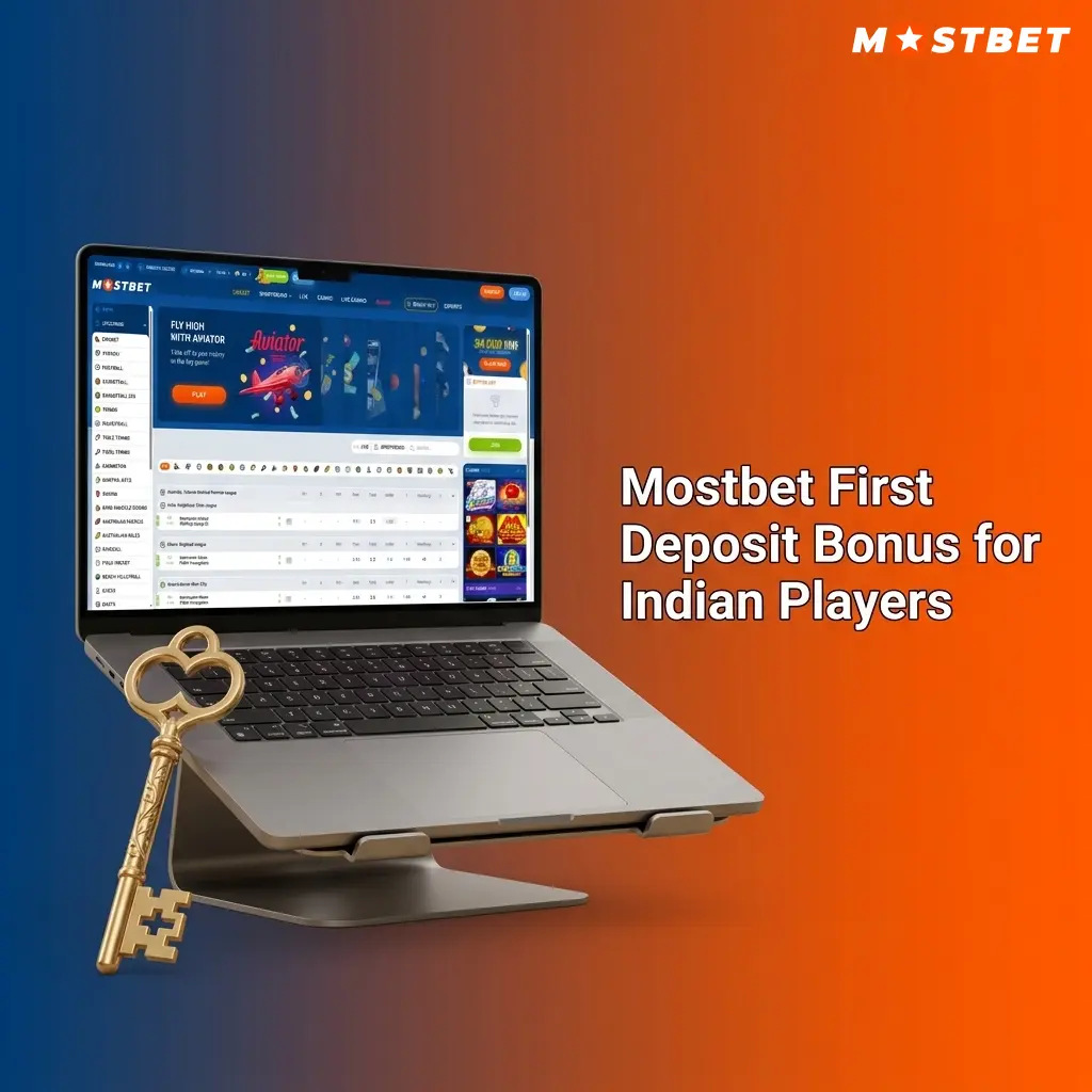 Mostbet first deposit bonus offering 125% up to 34,000 INR plus 250 free spins for Indian players