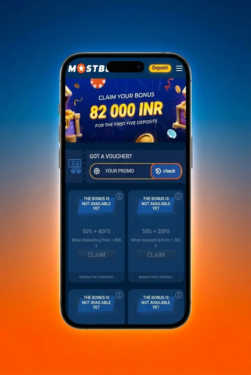 Step-by-step guide on how to claim a Mostbet bonus in India using UPI or crypto with promo code MBINDIA