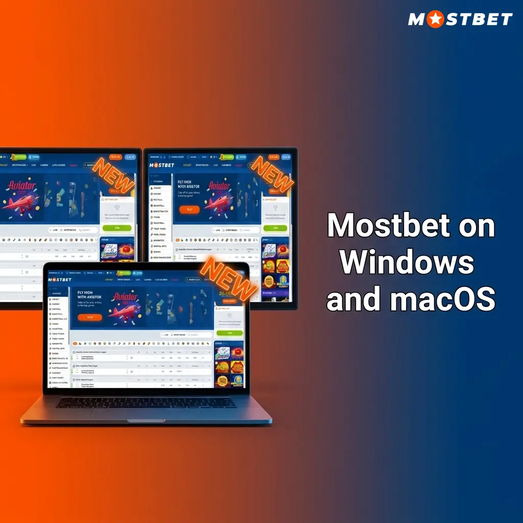 Mostbet website accessible on Windows and macOS browsers including Chrome Firefox Edge and Safari without any desktop app