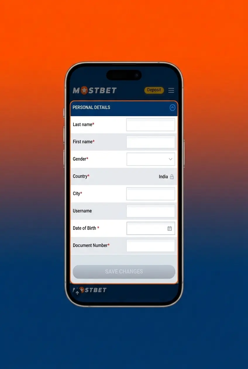 Mostbet account verification steps showing identity document submission process for full platform access