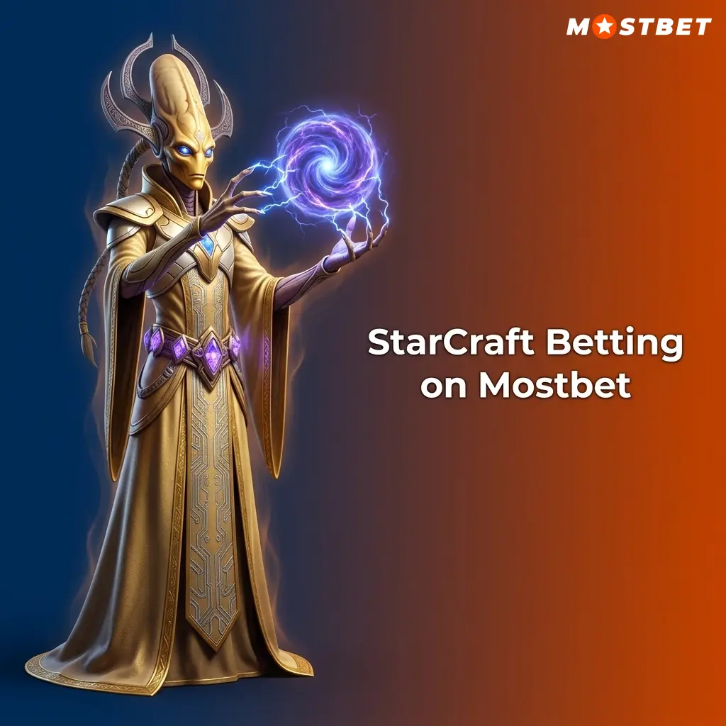 StarCraft II betting markets on Mostbet covering IEM Katowice and GSL events with match, map, and live wagering options