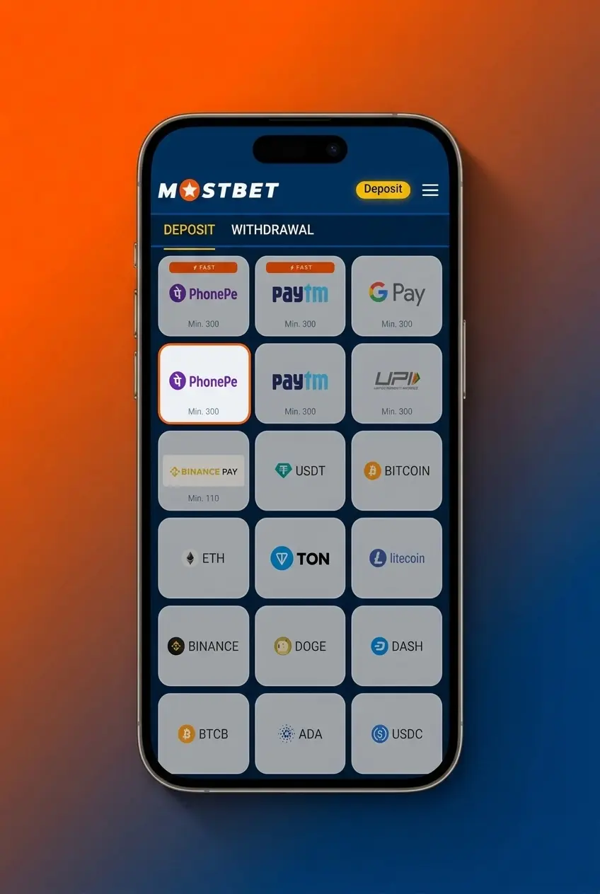 Mostbet Casino registration steps showing account creation, deposit options, and welcome bonus claim process
