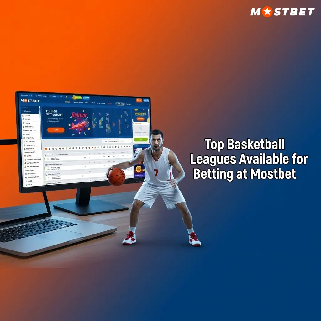 Mostbet basketball betting leagues including NBA, EuroLeague, FIBA, ACB, and NBL markets available globally